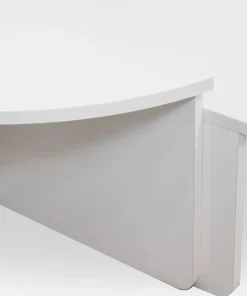 Set de 2 tables basses design Glowik Blanc mat