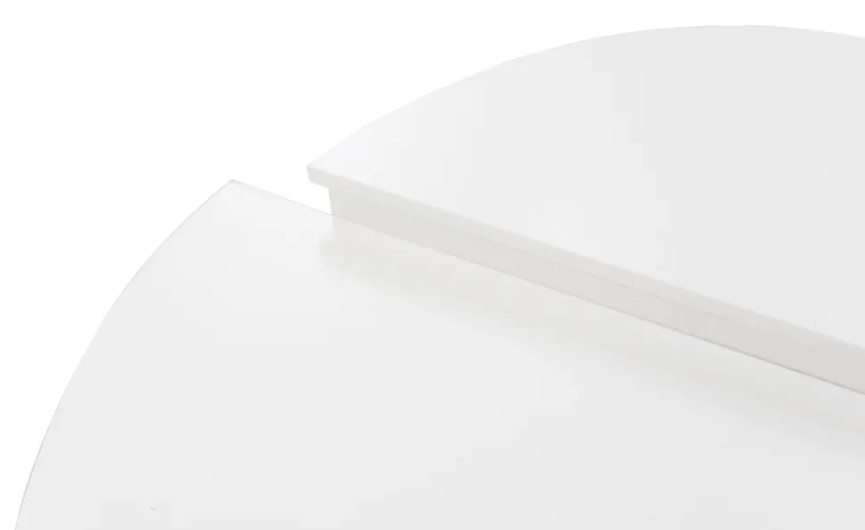 Set de 2 tables basses design Glowik Blanc mat