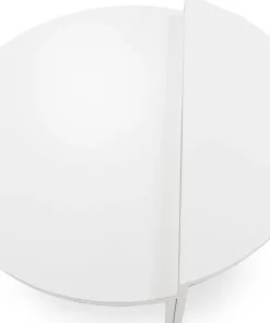 Set de 2 tables basses design Glowik Blanc mat