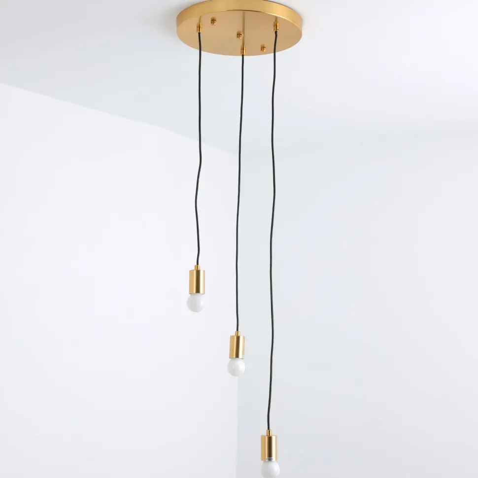 Suspension Triplado Métal Or