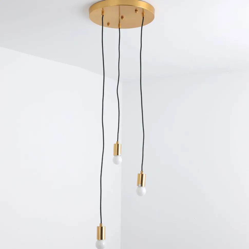 Suspension Triplado Métal Or