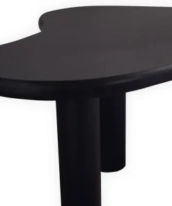 Table à manger forme nuage asymétrique L180cm VALDO Noir