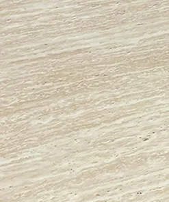 Table basse forme nuage 69x100cm Lagoon Effet Travertin Beige