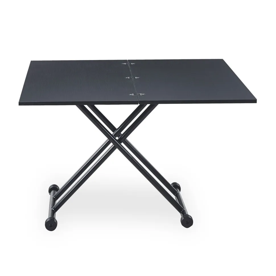 Table basse relevable Carrera Noir carbone