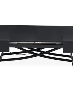 Table basse relevable Sundance Noir mat
