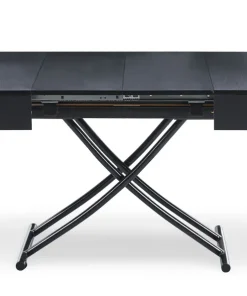 Table basse relevable Sundance Noir mat