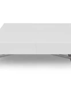 Table basse relevable Sundance Blanc Laqué