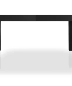 Table console extensible 200cm moulures orientales Nassau Morocco Noir mat