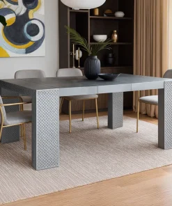 Table Console extensible Nassau Morocco Gris
