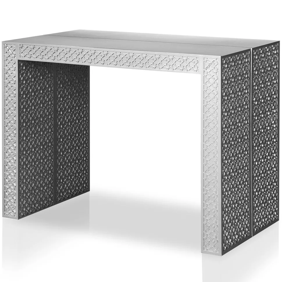Table Console extensible Nassau Morocco Gris