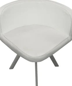 Table et chaises Mosaic 90 Blanc