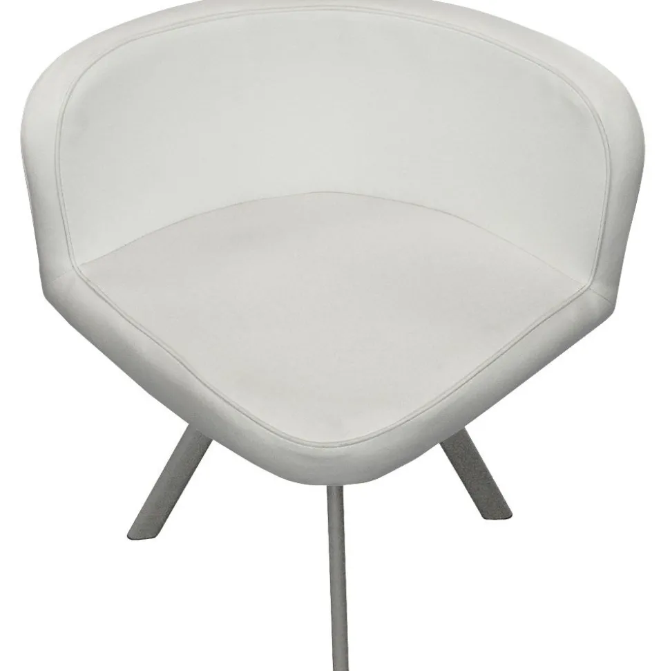 Table et chaises Mosaic 90 Blanc et Noir