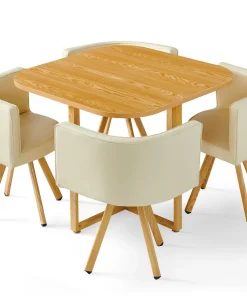 Table et chaises scandinaves Oslo Beige