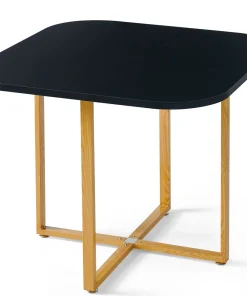Table et chaises scandinaves Oslo Noir