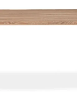 Table ovale Burundi avec pieds design style colonnes Bois Sonoma
