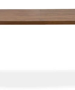 Table ovale Burundi avec pieds design style colonnes Bois Noyer
