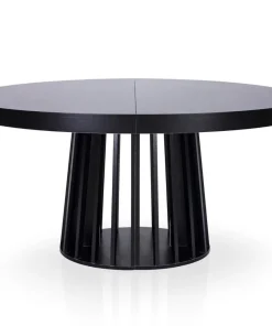 Table ovale extensible Eliza Noir