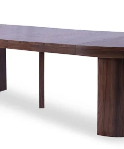 Table ronde extensible 110-260cm Suzie Bois noisette