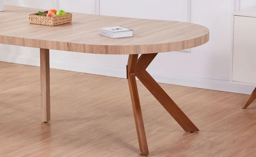 Table ronde extensible Myriade Sonoma