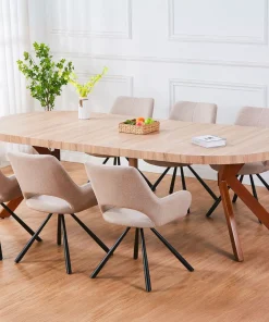 Table ronde extensible Myriade Sonoma