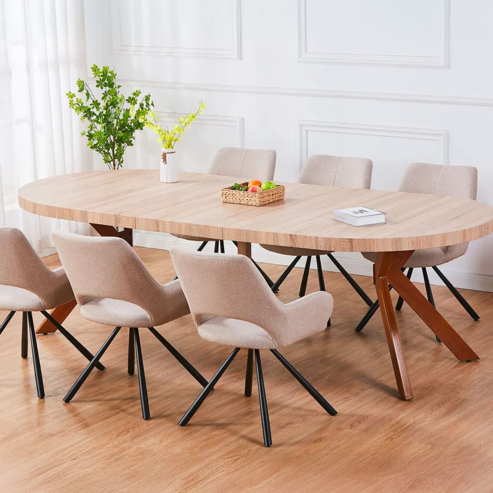 Table ronde extensible Myriade Sonoma