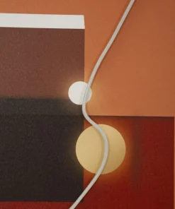 Tableau abstrait avec LED décoratif