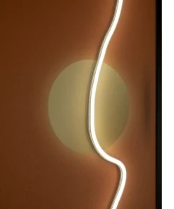 Tableau abstrait avec LED décoratif