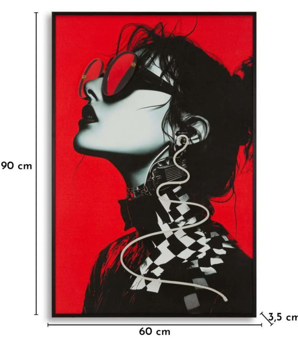 Tableau moderne avec LED acrylique 3D
