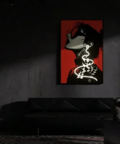 Tableau moderne avec LED acrylique 3D