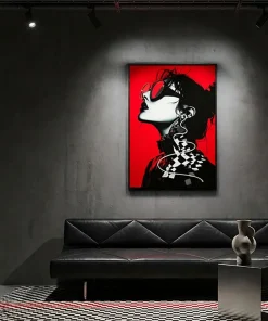 Tableau moderne avec LED acrylique 3D