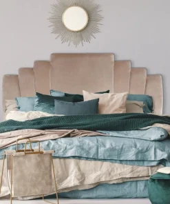 Tête de lit Arena 180 cm Velours Taupe