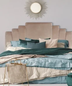 Tête de lit Arena 180 cm Velours Taupe