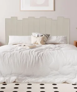 Tête de lit Lucky 160 cm Tissu Beige