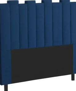 Tête de lit Lucky 140 cm Velours Bleu