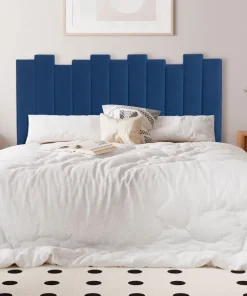 Tête de lit Lucky 160 cm Velours Bleu