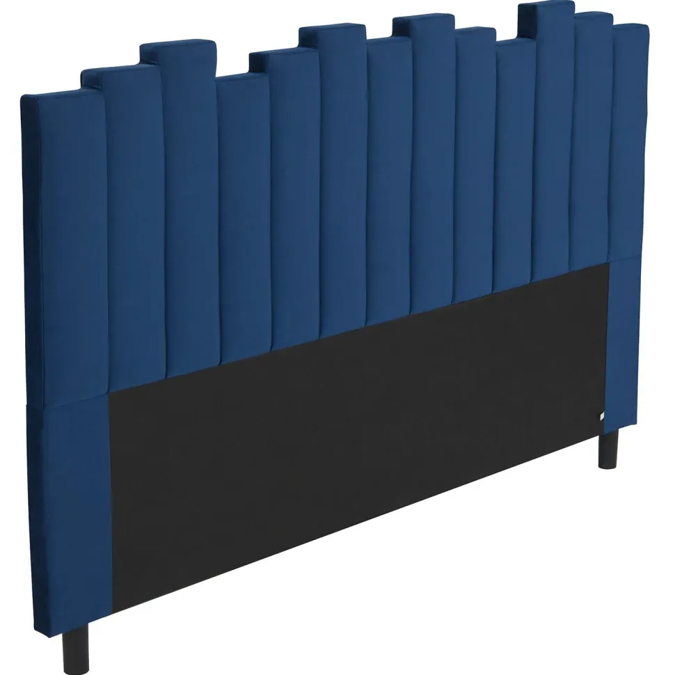 Tête de lit Lucky 180cm Velours Bleu