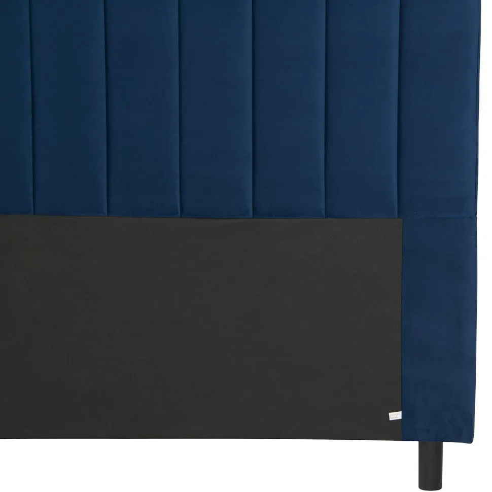 Tête de lit Lucky 180cm Velours Bleu