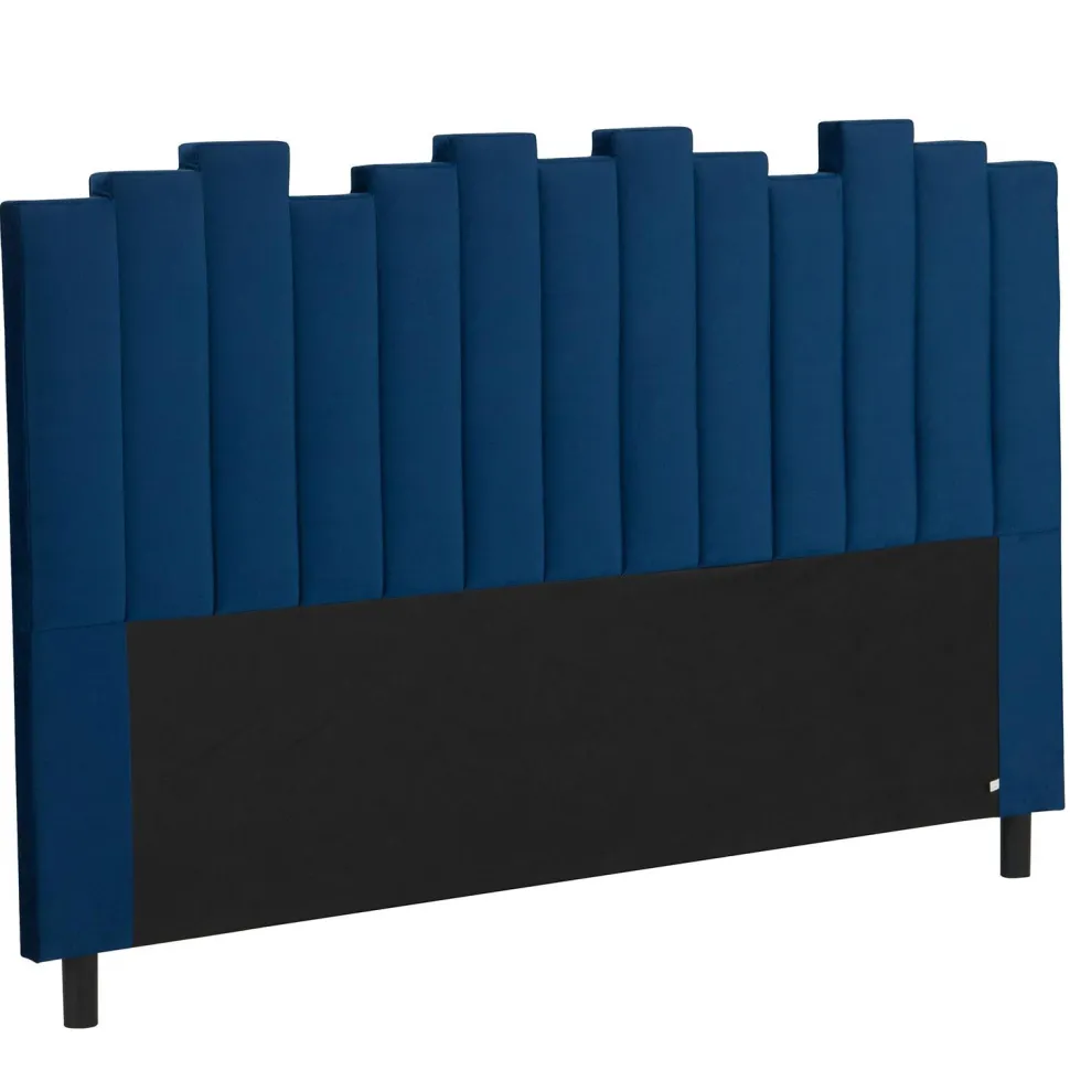 Tête de lit Lucky 180cm Velours Bleu