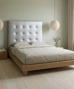 Tête de lit Luxor 90cm Argent
