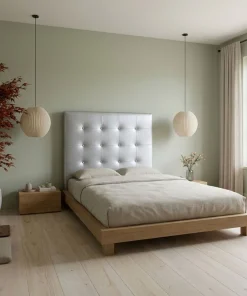 Tête de lit Luxor 90cm Argent