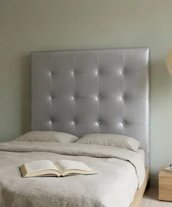 Tête de lit Luxor 90cm Argent