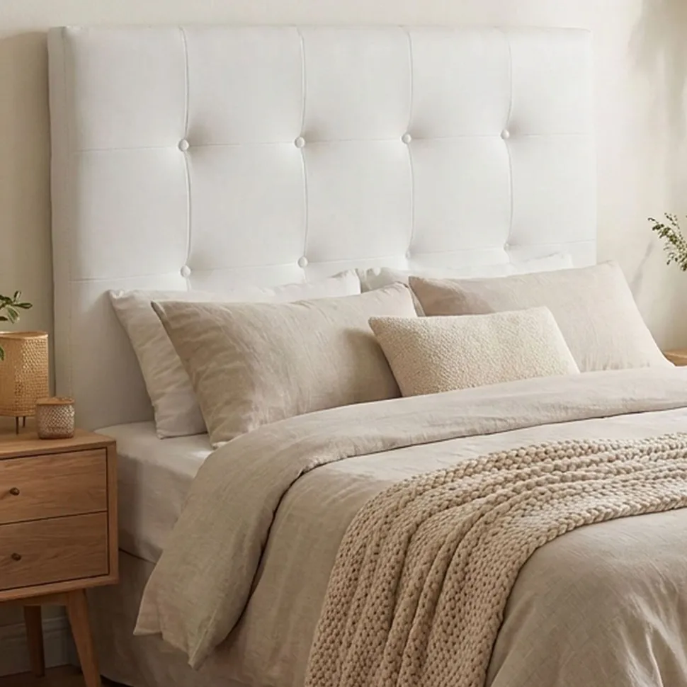 Tête de lit Luxor 90cm Blanc