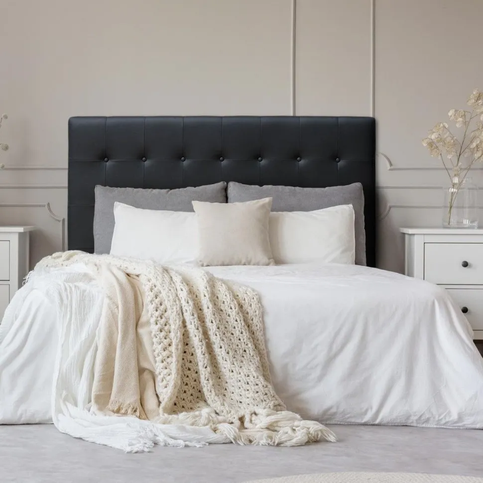 Tête de lit Luxor 160cm Noir