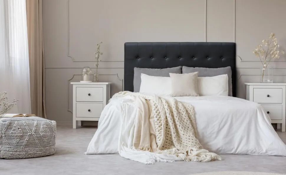 Tête de lit Luxor 160cm Noir