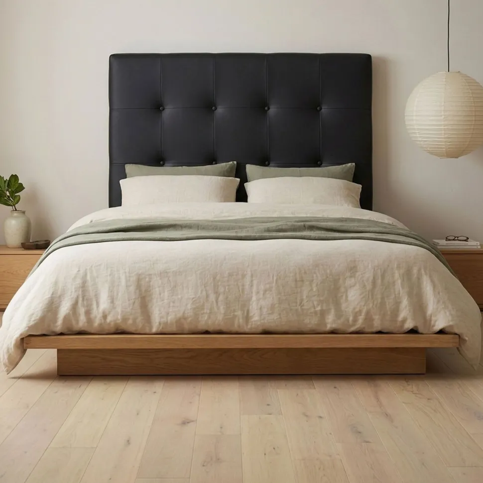 Tête de lit Luxor 90cm Noir