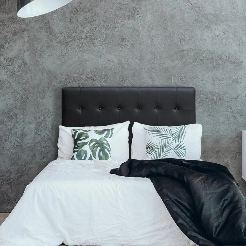 Tête de lit Luxor 140cm Noir