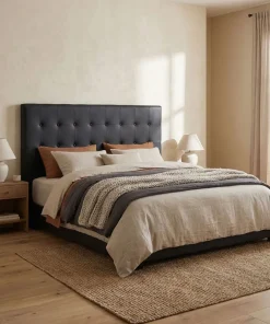 Tête de lit Luxor 180cm Noir