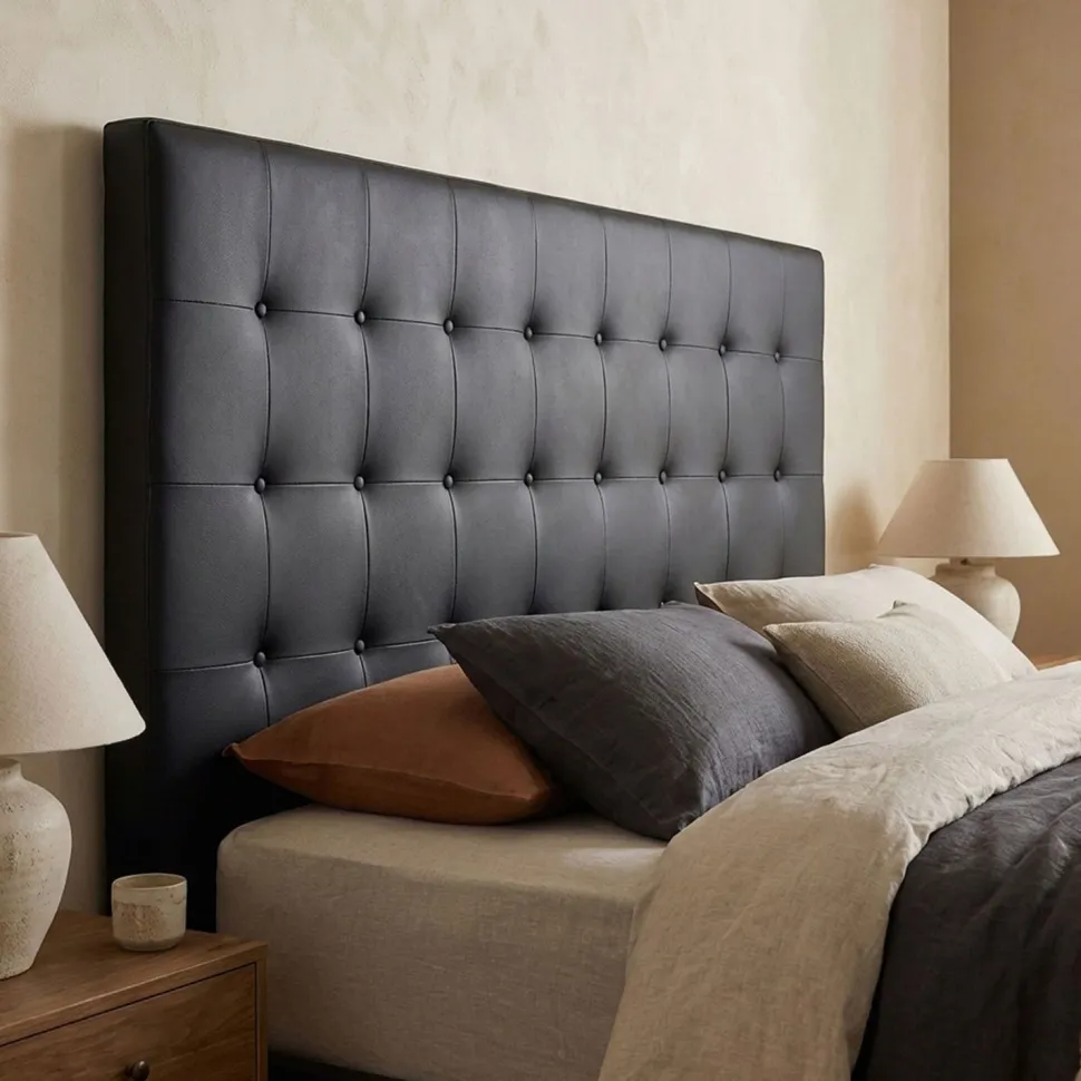 Tête de lit Luxor 180cm Noir