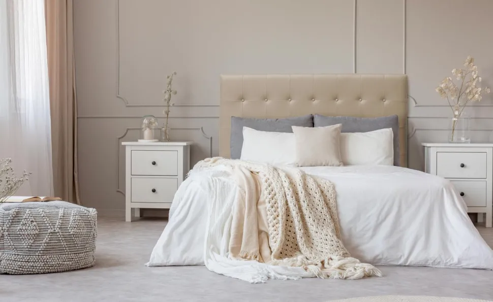 Tête de lit Luxor 160cm Taupe