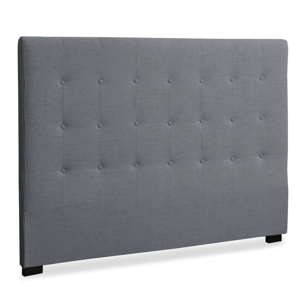 Tête de lit Luxor 160cm Tissu Gris